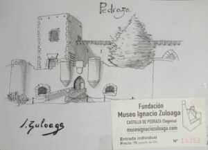 Sketch castillo Pedraza